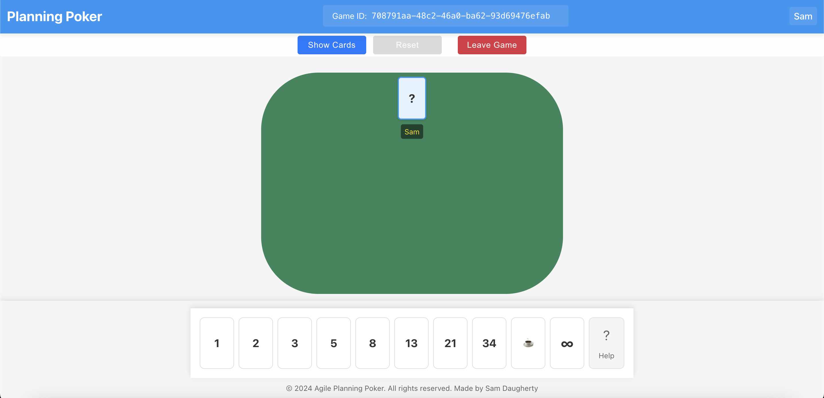 Planning Poker